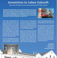 Das Magazin Lauf berichtet über unseren gelungenen Umbau im November 2017